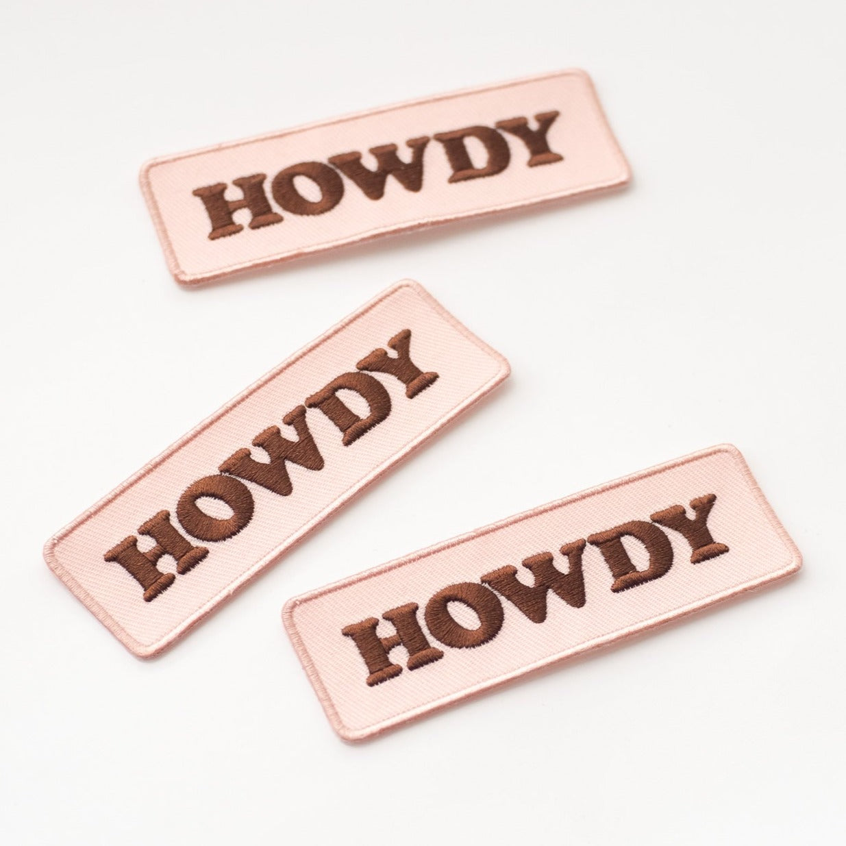 Howdy - Iron On Patch