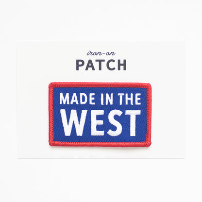 Made in The West - Iron On Patch