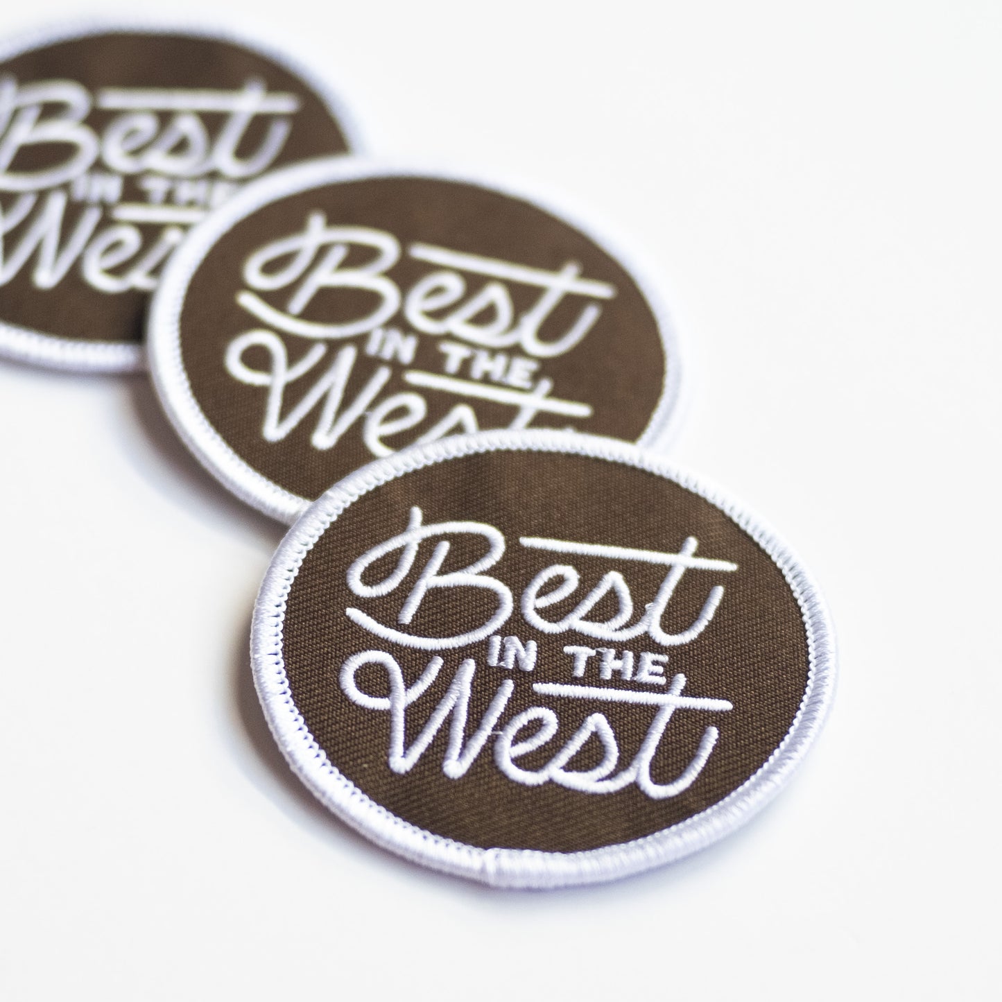 Best in the West - Iron On Patch