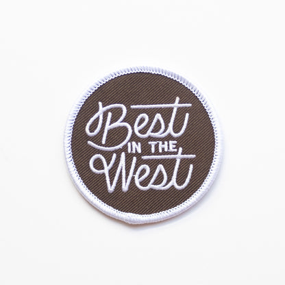 Best in the West - Iron On Patch