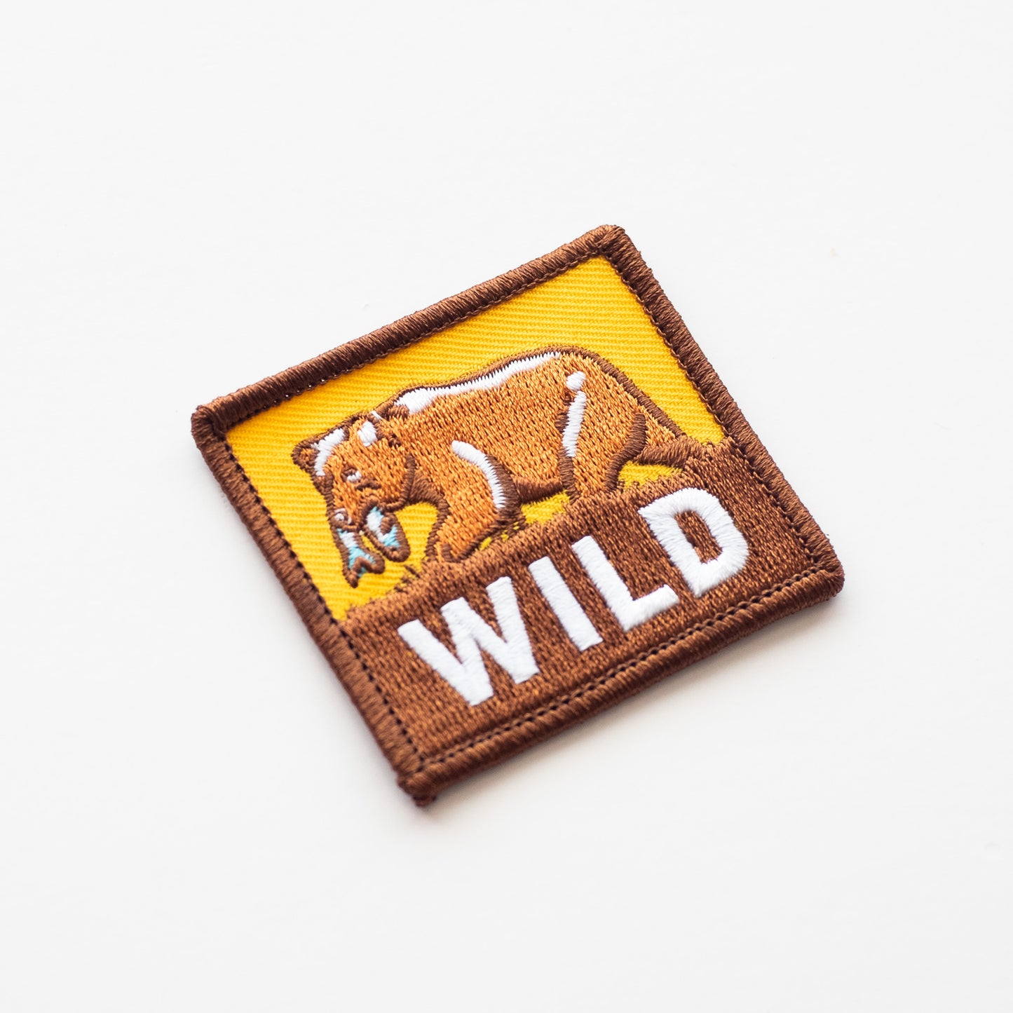 Wild Bear - Iron On Patch