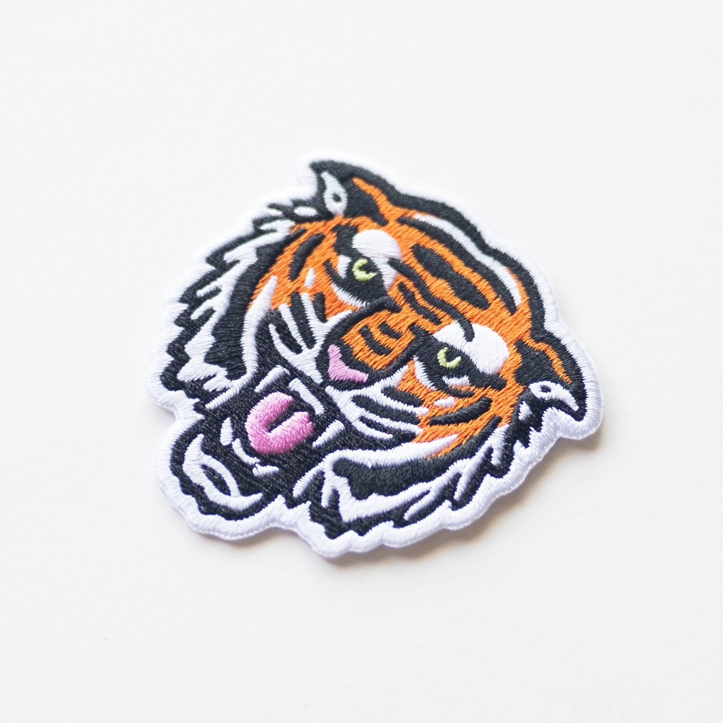 Bengal Tiger Face - Iron On Patch