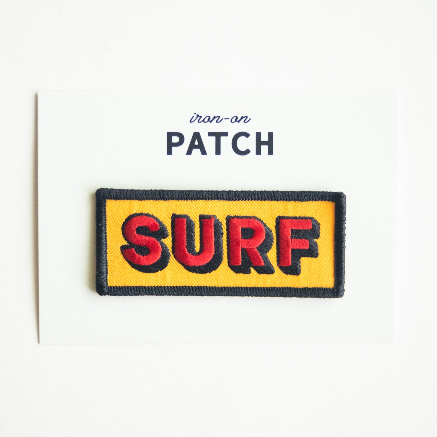 SURF - Iron On Patch