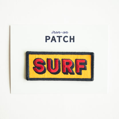 SURF - Iron On Patch