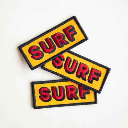 SURF - Iron On Patch