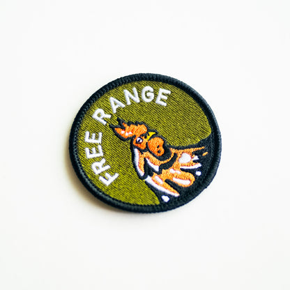 Free Range - Iron On Patch