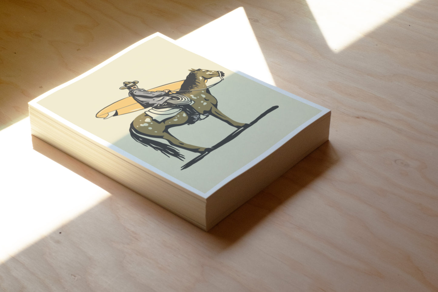 Surf Seeker Print - Surf Cowboy - Illustration