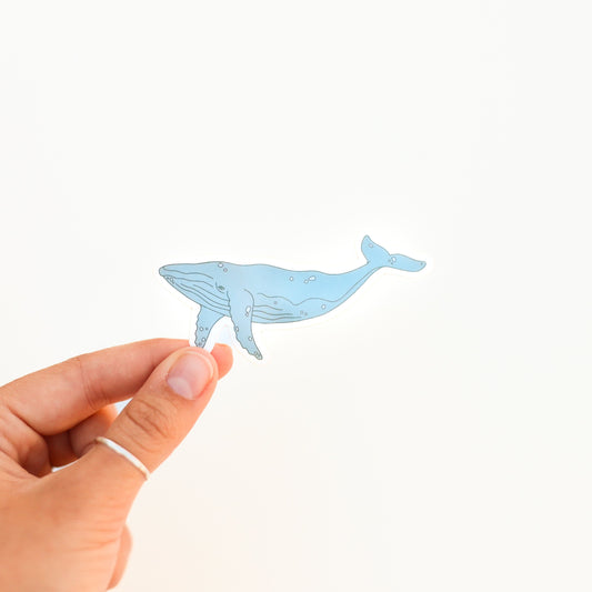 Blue Whale Sticker