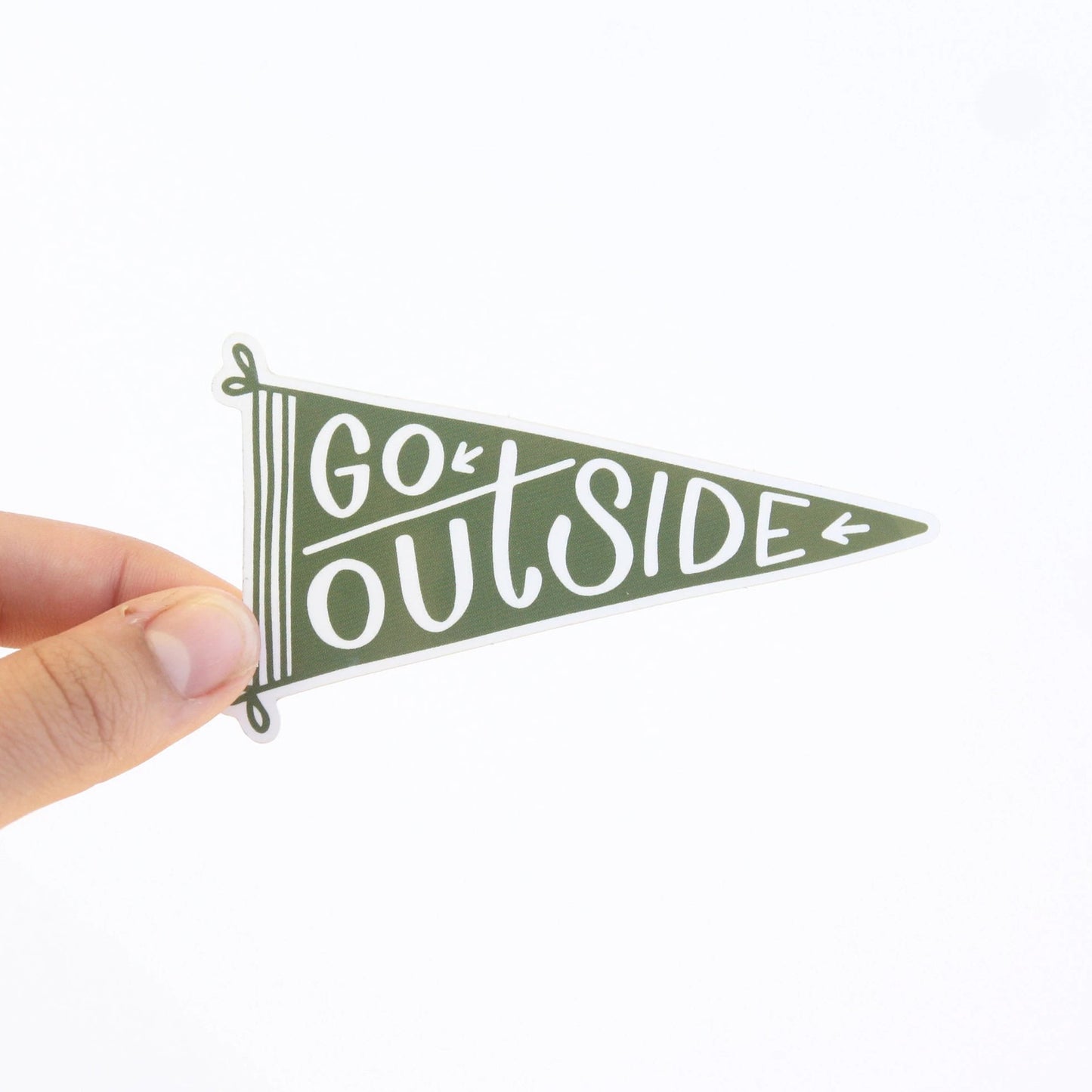 Go Outside Sticker